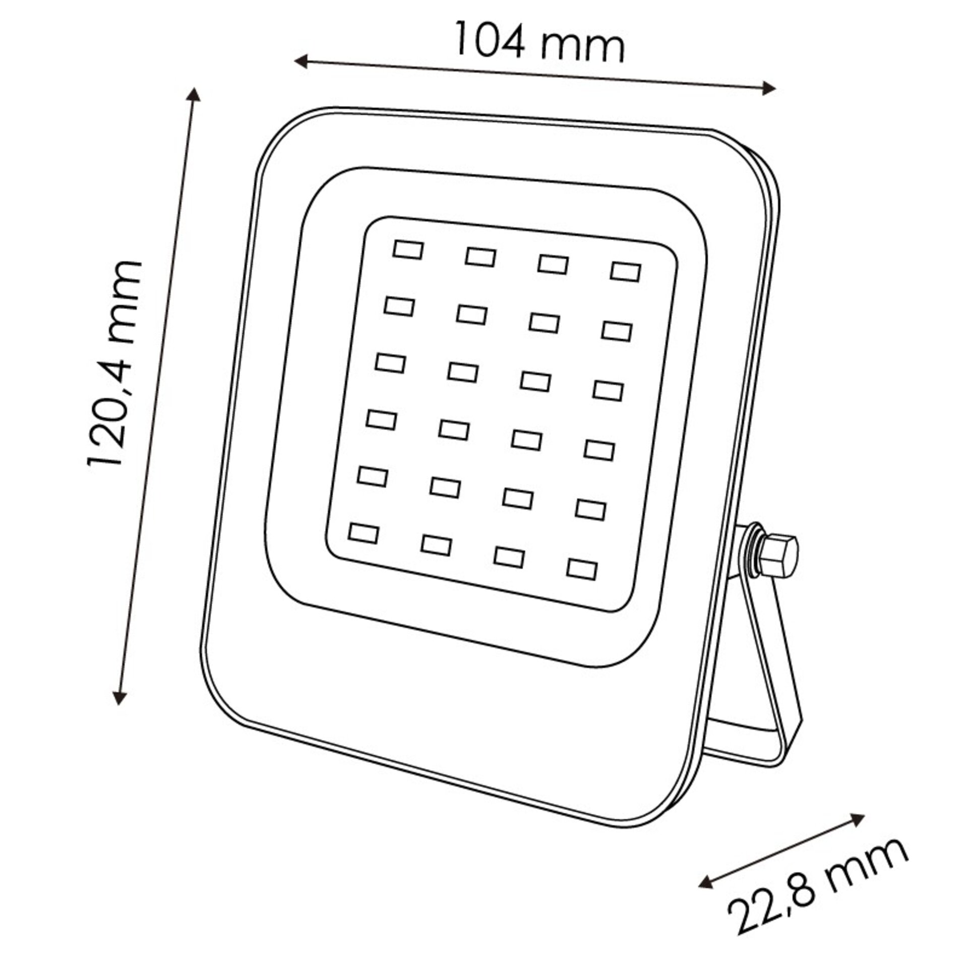 Foco Proyector Led Napoli 20W RGB - 2