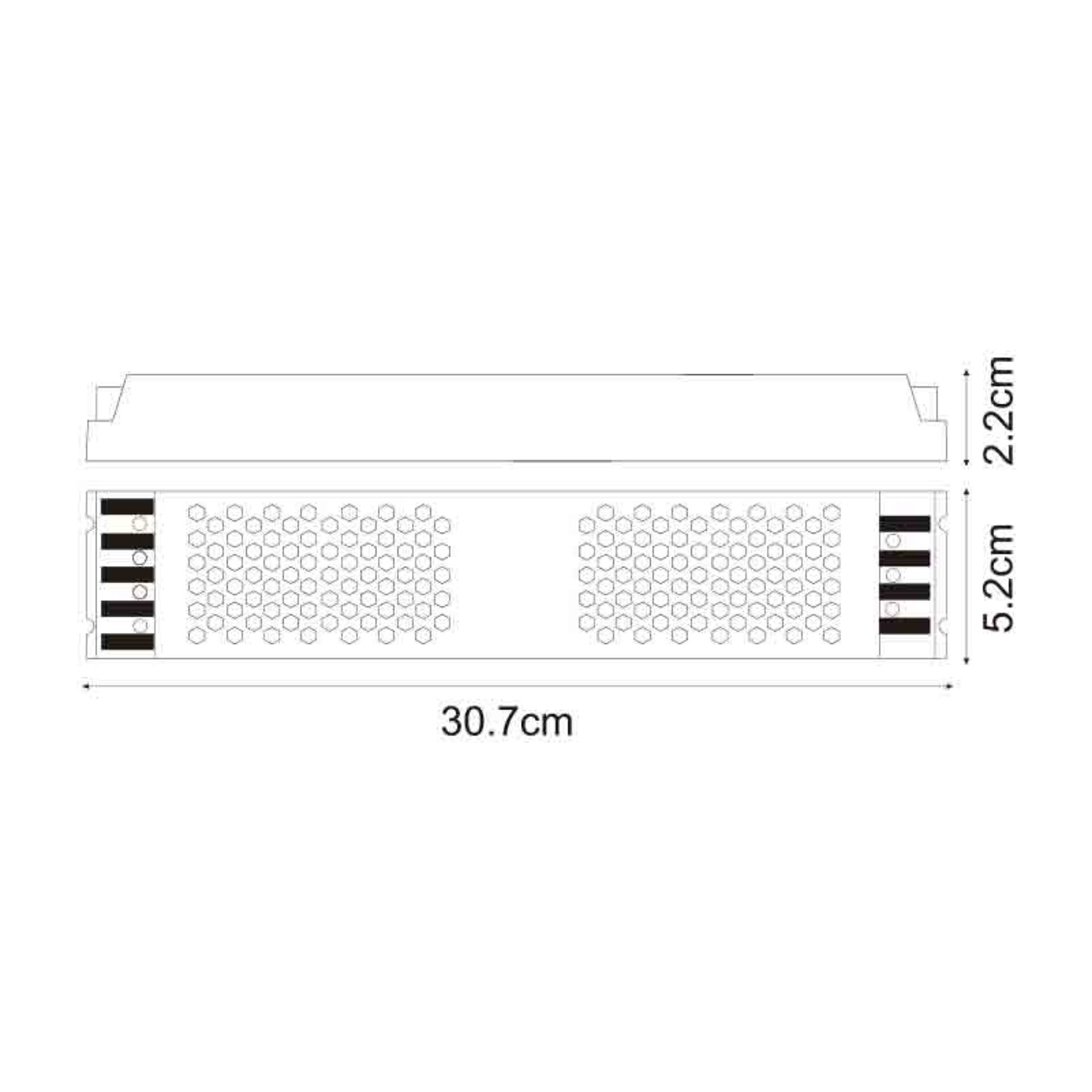 Fuentes de alimentación Slim para tiras LED 300W 12VDC - 2