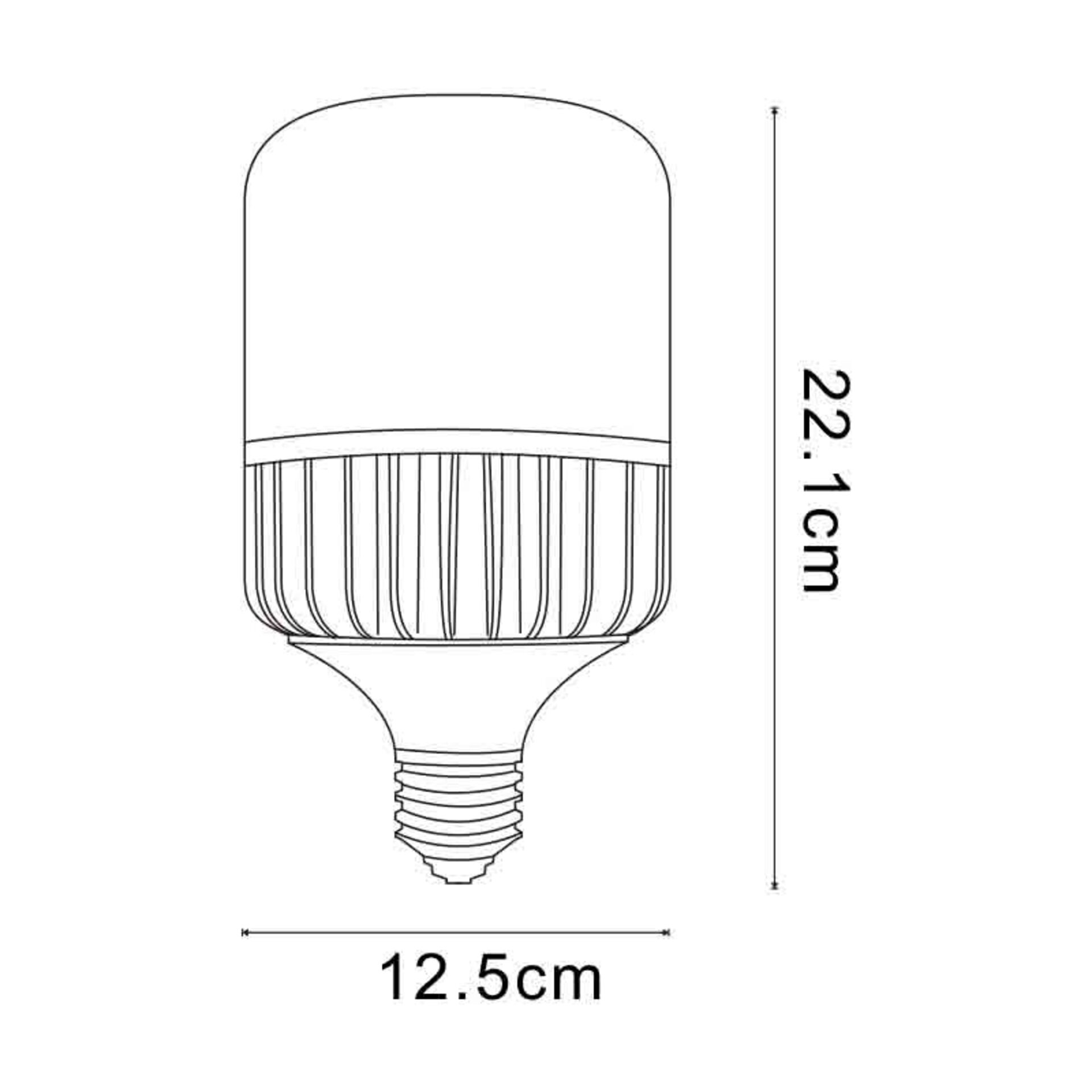 Bombilla LED E27 T125 50W - 2