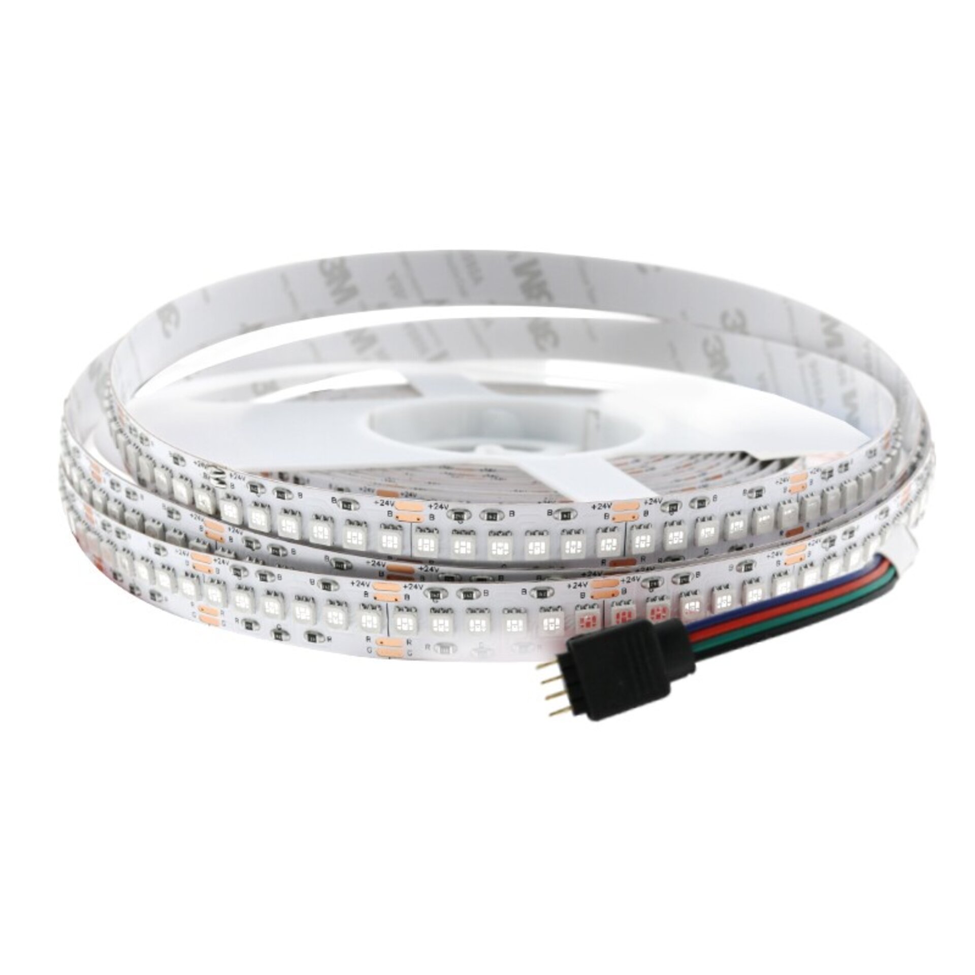 Tira de LED 24V DC SMD3535 Serie Clasic IP20 RGB 204 Led/m - 5 Metros - 1