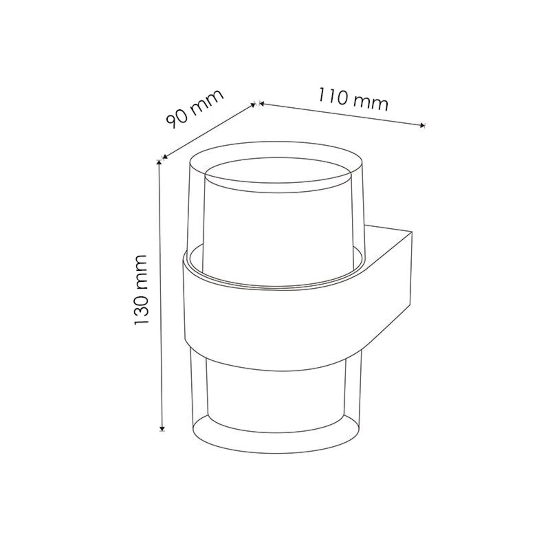 Aplique de pared Led Ian 10W - 2