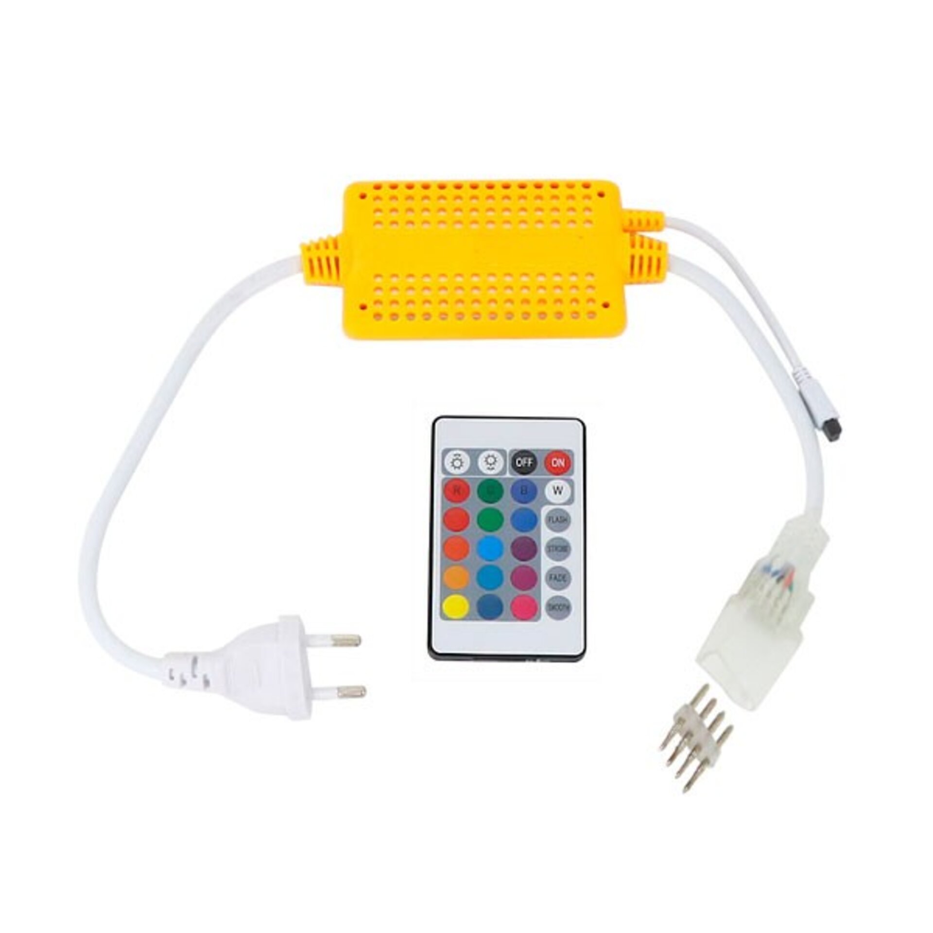Controlador para Nean LED RGB 220V con mando - 1