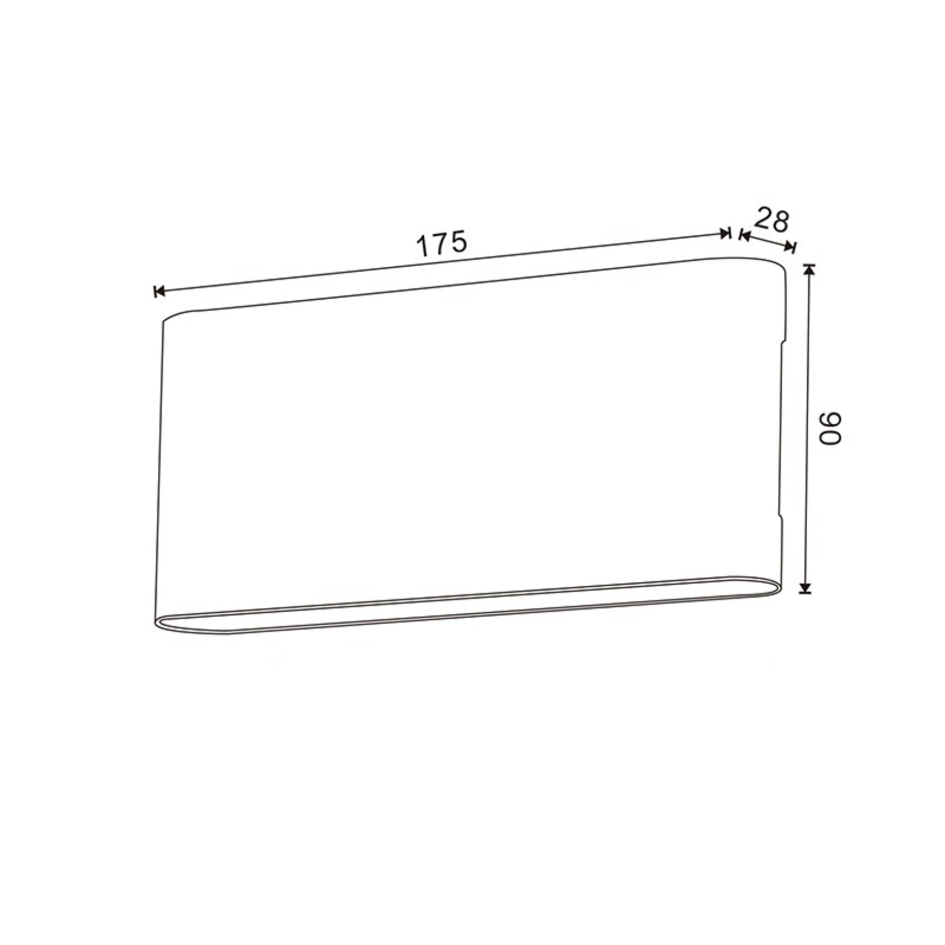 Aplique de pared Led Fine 10W - 2