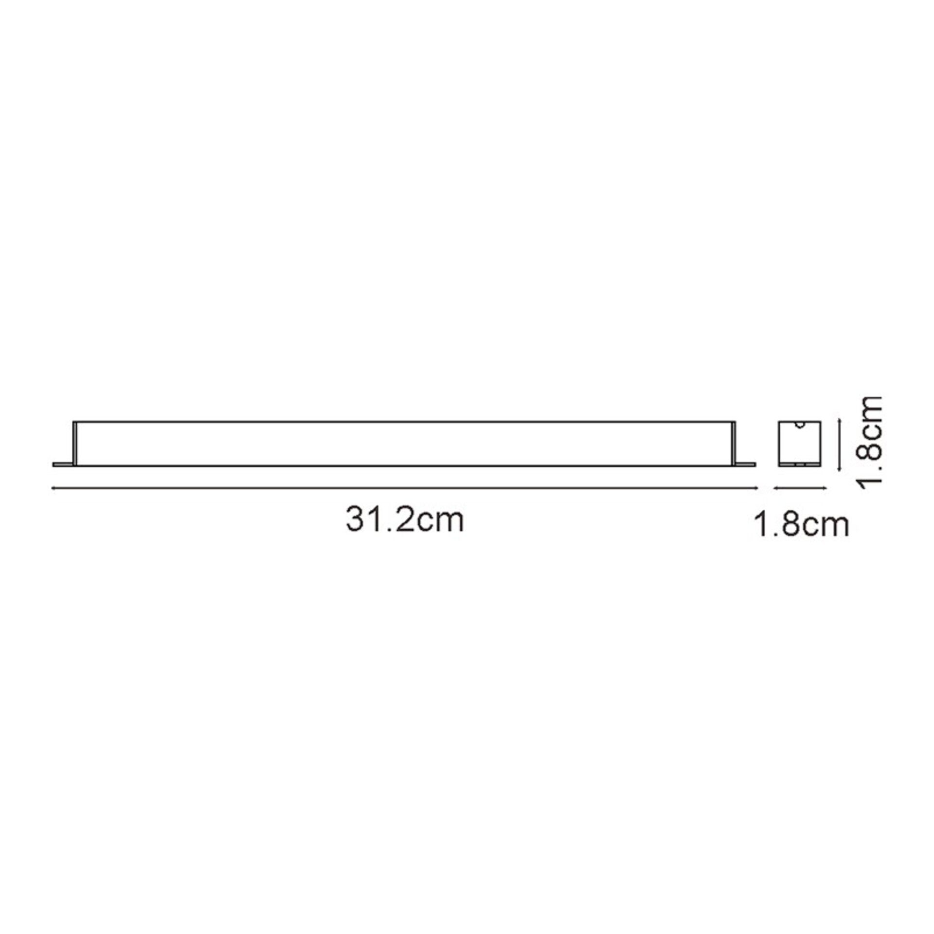 Fuente de alimentación para tiras LED 72W 24VDC (Especial para perfiles) - 1