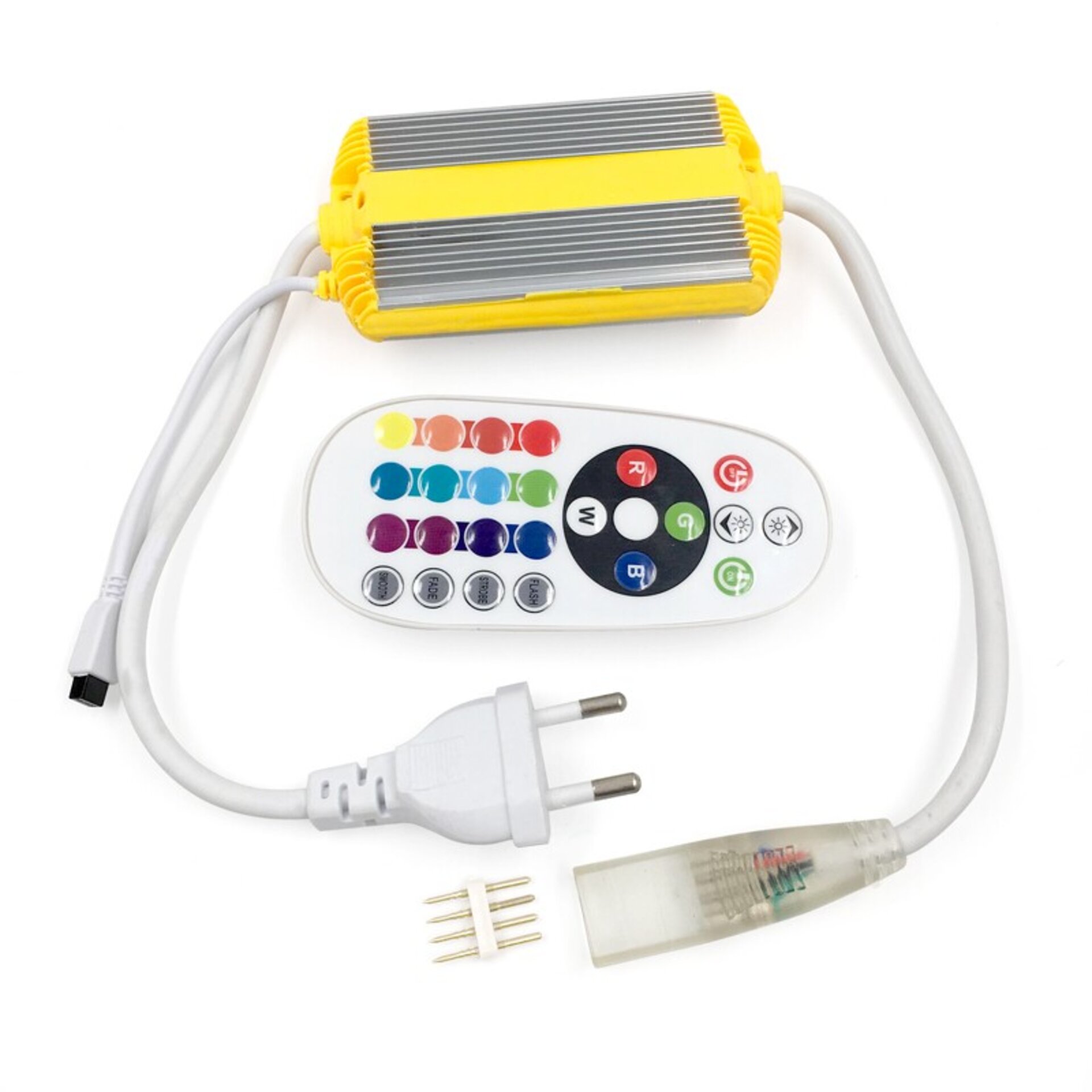 Controlador para tira LED RGB Rozok 220V con mando - DSC - 1