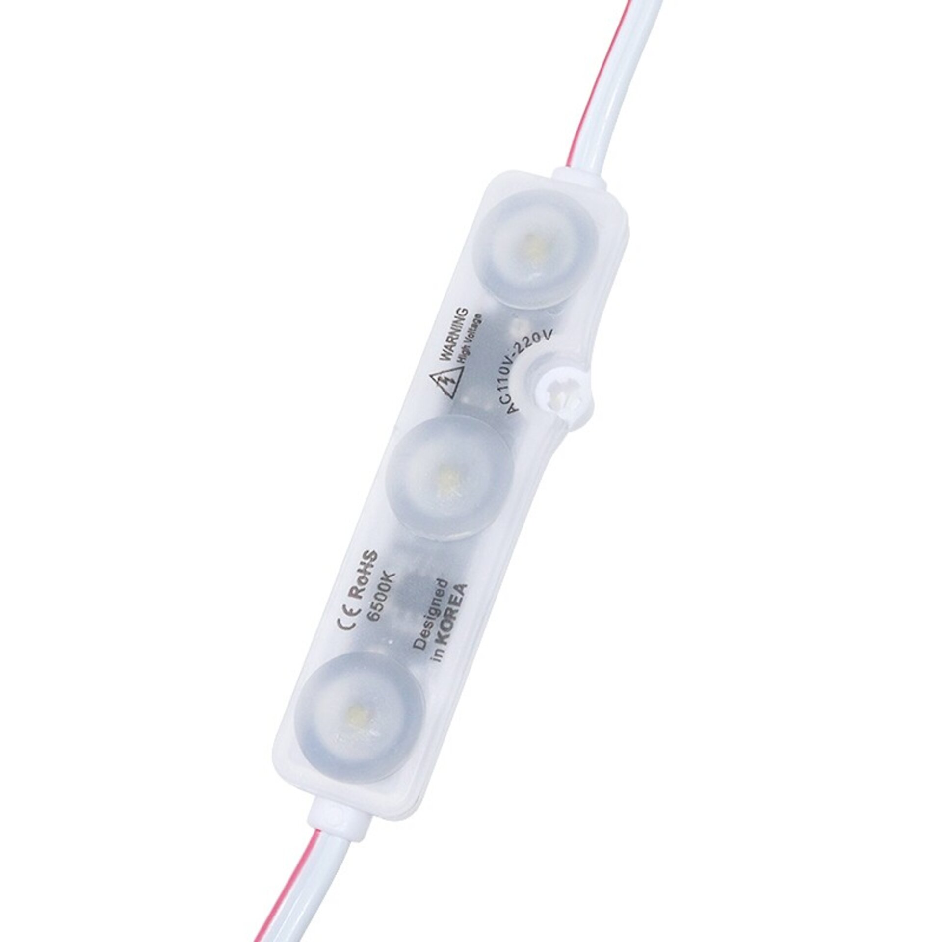 Cadena de 20 Módulos de 3 LED SMD Samsung 220V AC 2W - 1