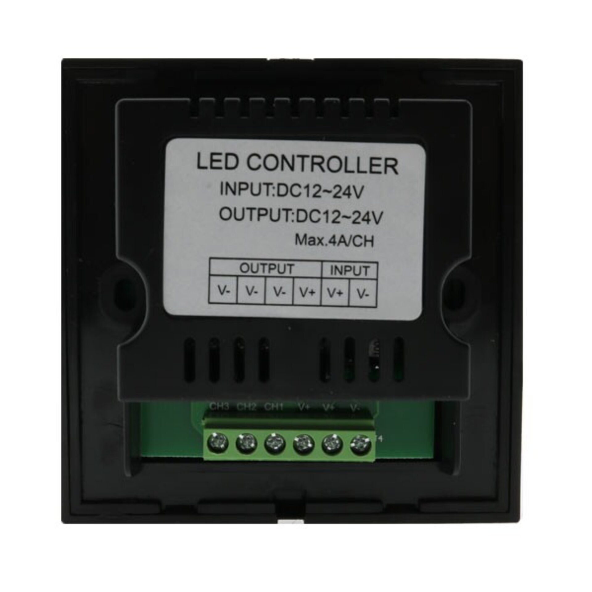 Dimmer empotrable Tactil Monocolor Para Tiras LED 12/24V - 3