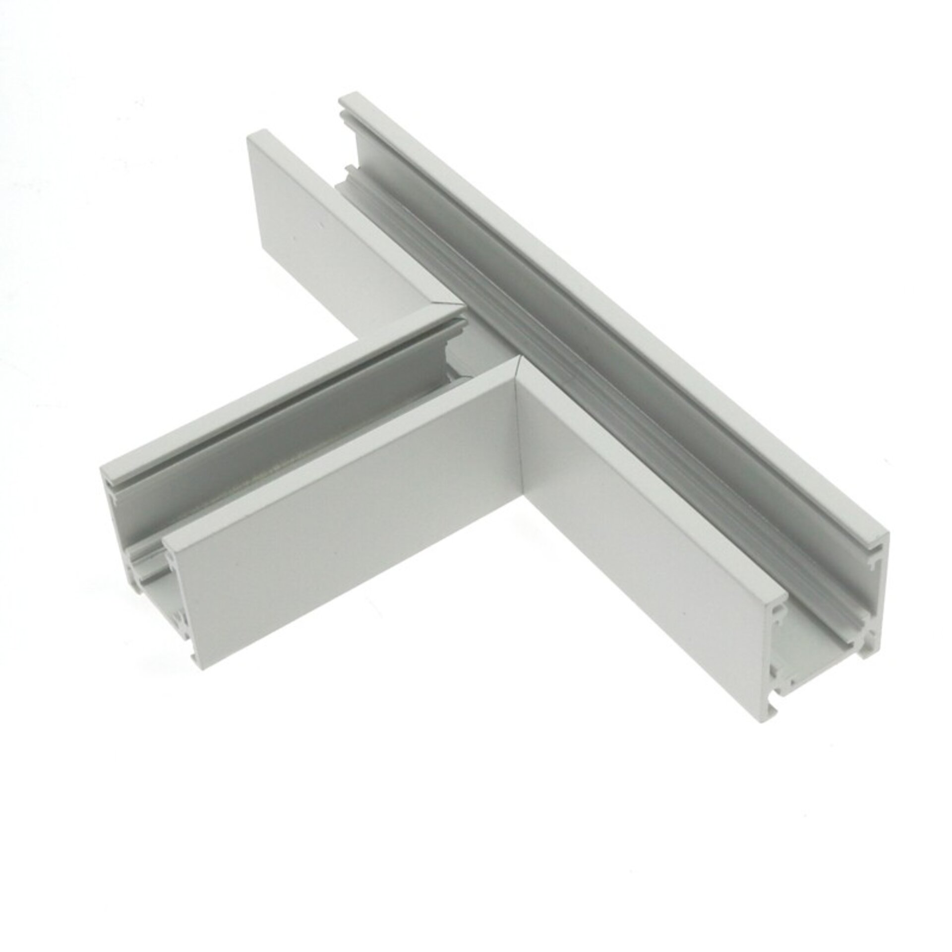 Union en T Horizontal para Carril magnético Serie 16mm  Blanco - 1