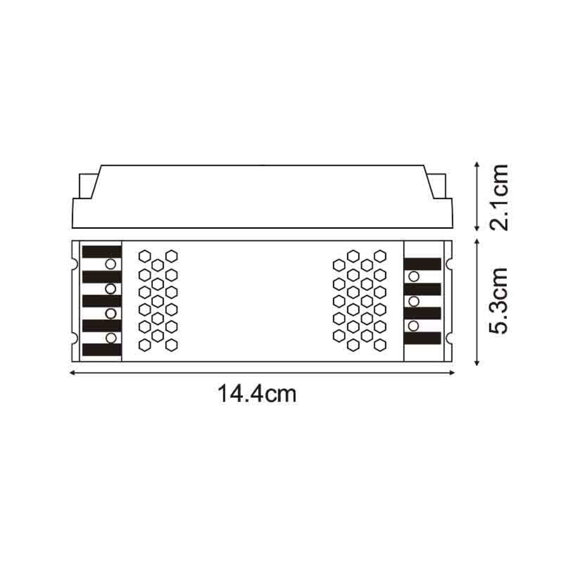 Fuentes de alimentación Slim para tiras LED 60W 12VDC - 1