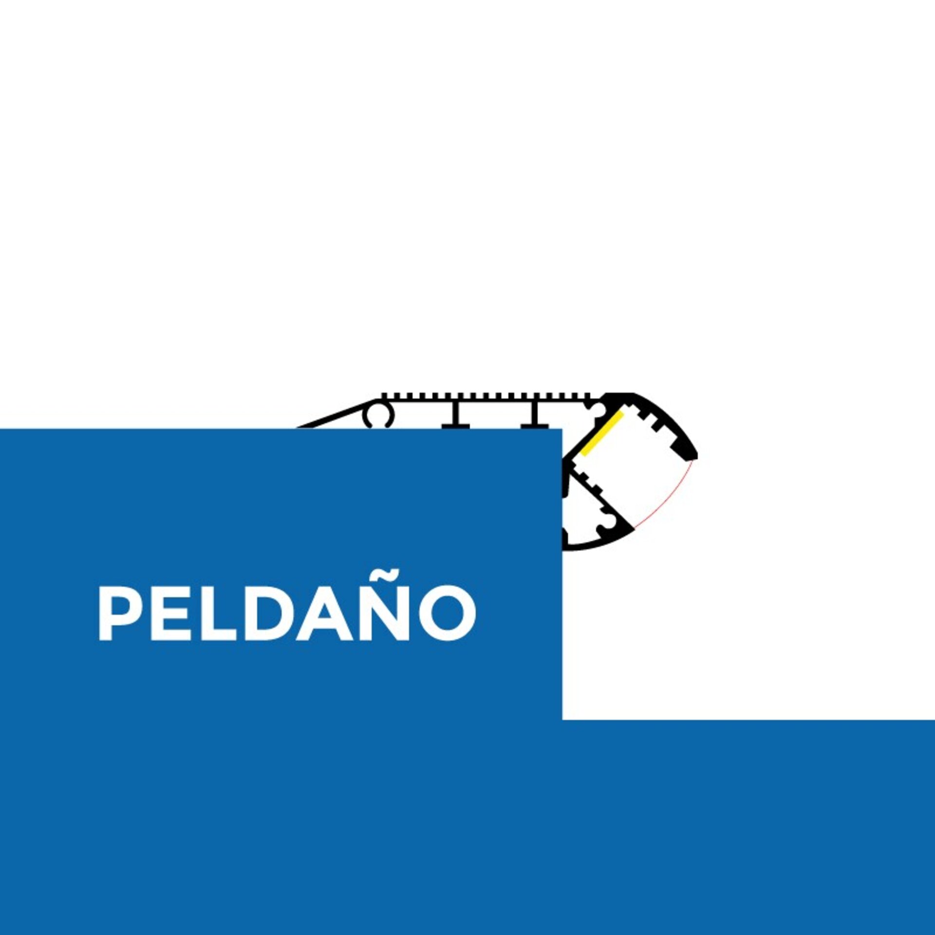 Perfil de aluminio Especial Escaleras 12/24V 2 metros - DSC - 3