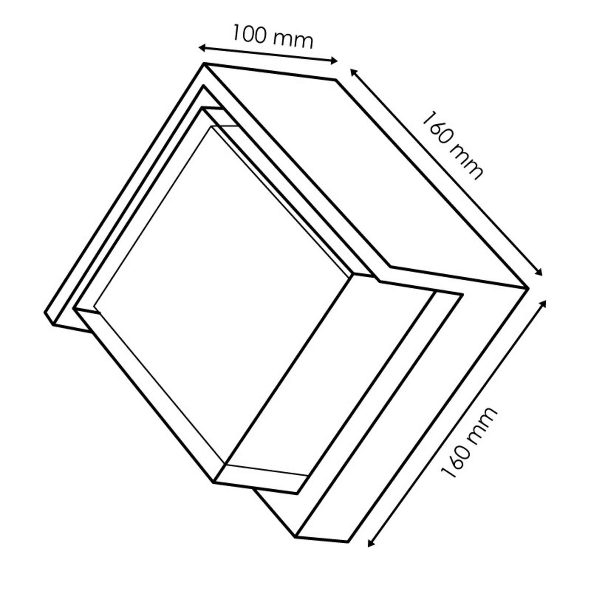 Aplique de pared Led Cinza CCT - 2