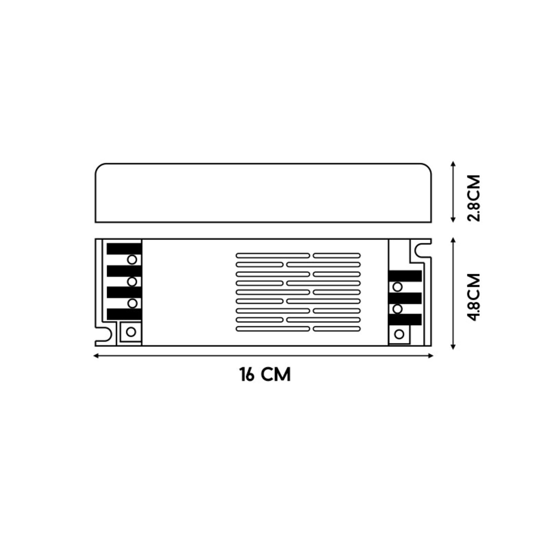 Fuentes de alimentación Slim para tiras LED 100W 24VDC - 2