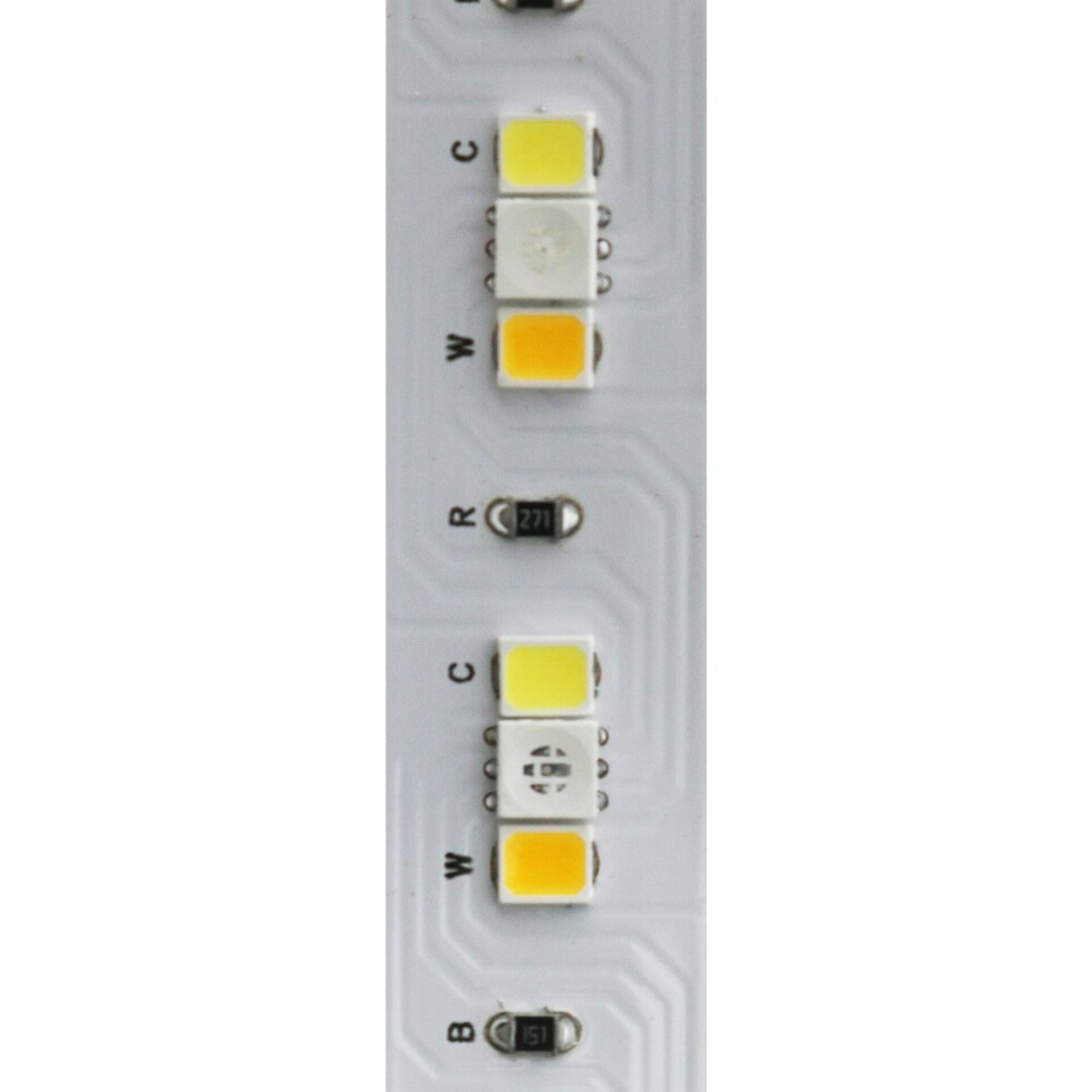Tira Led 24V Dc Smd2835+3535 Classic Ip20 Rgb+Cct 168 Led/m - 5 Metros - 3