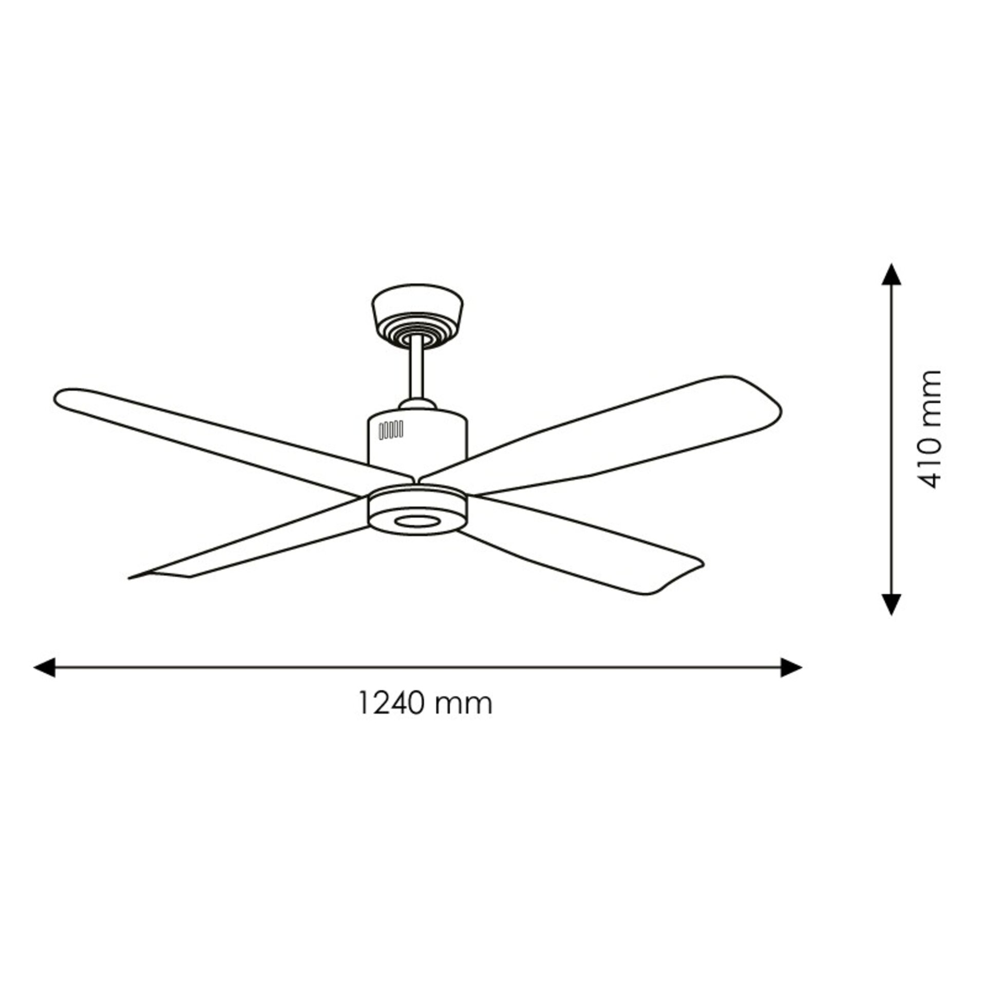 Ventilador de Techo LED Support - DSC - 2