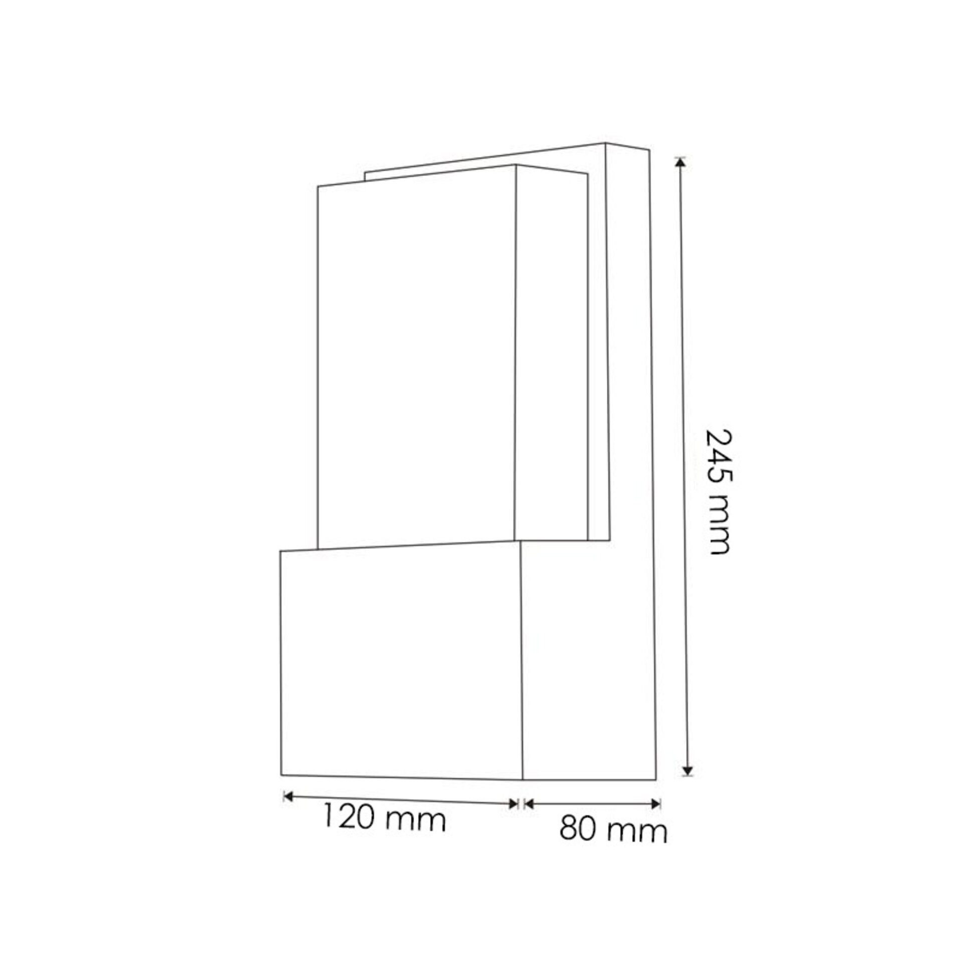 Aplique de pared Led Fit 10W - 2
