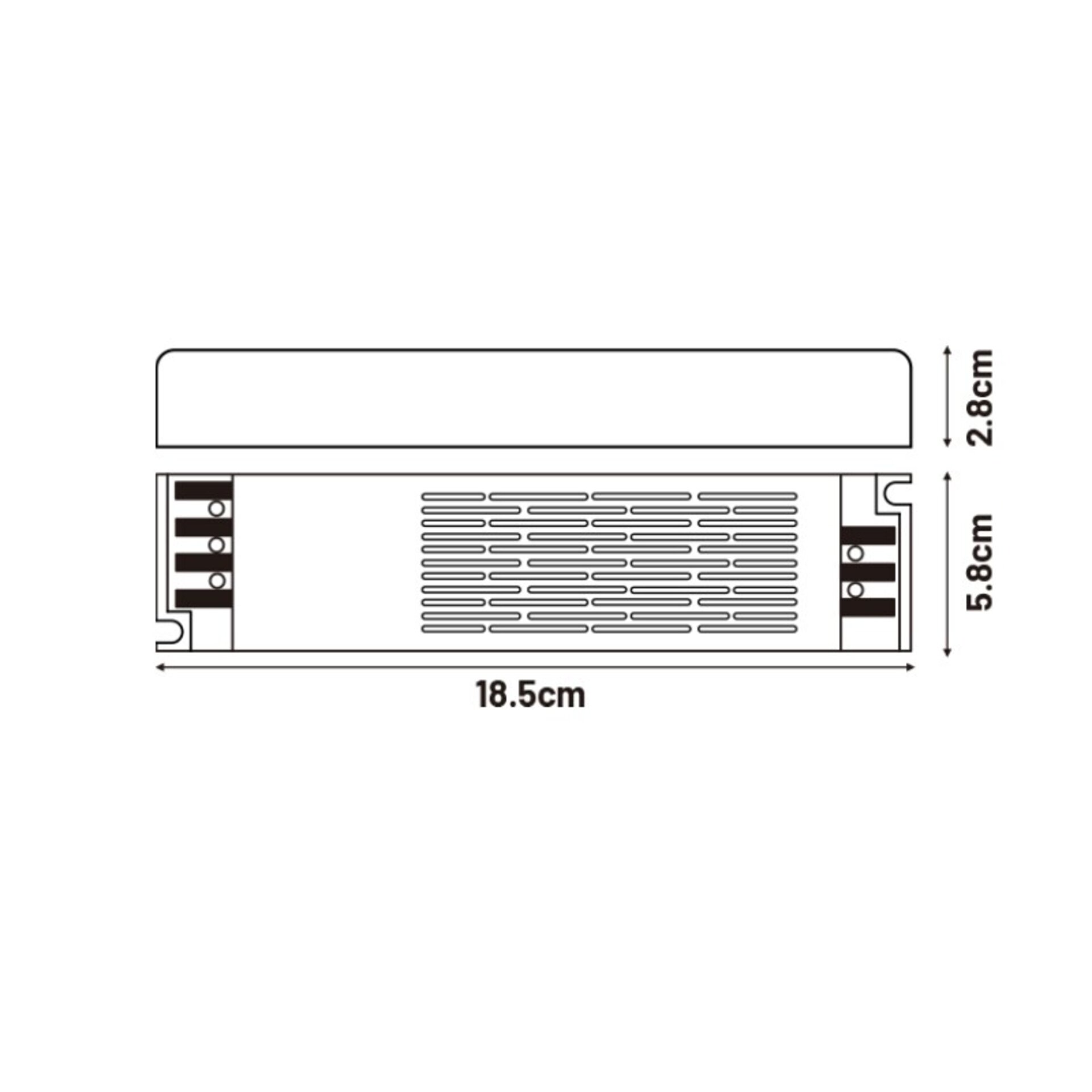 Fuentes de alimentación Slim para tiras LED 200W 24VDC - 2