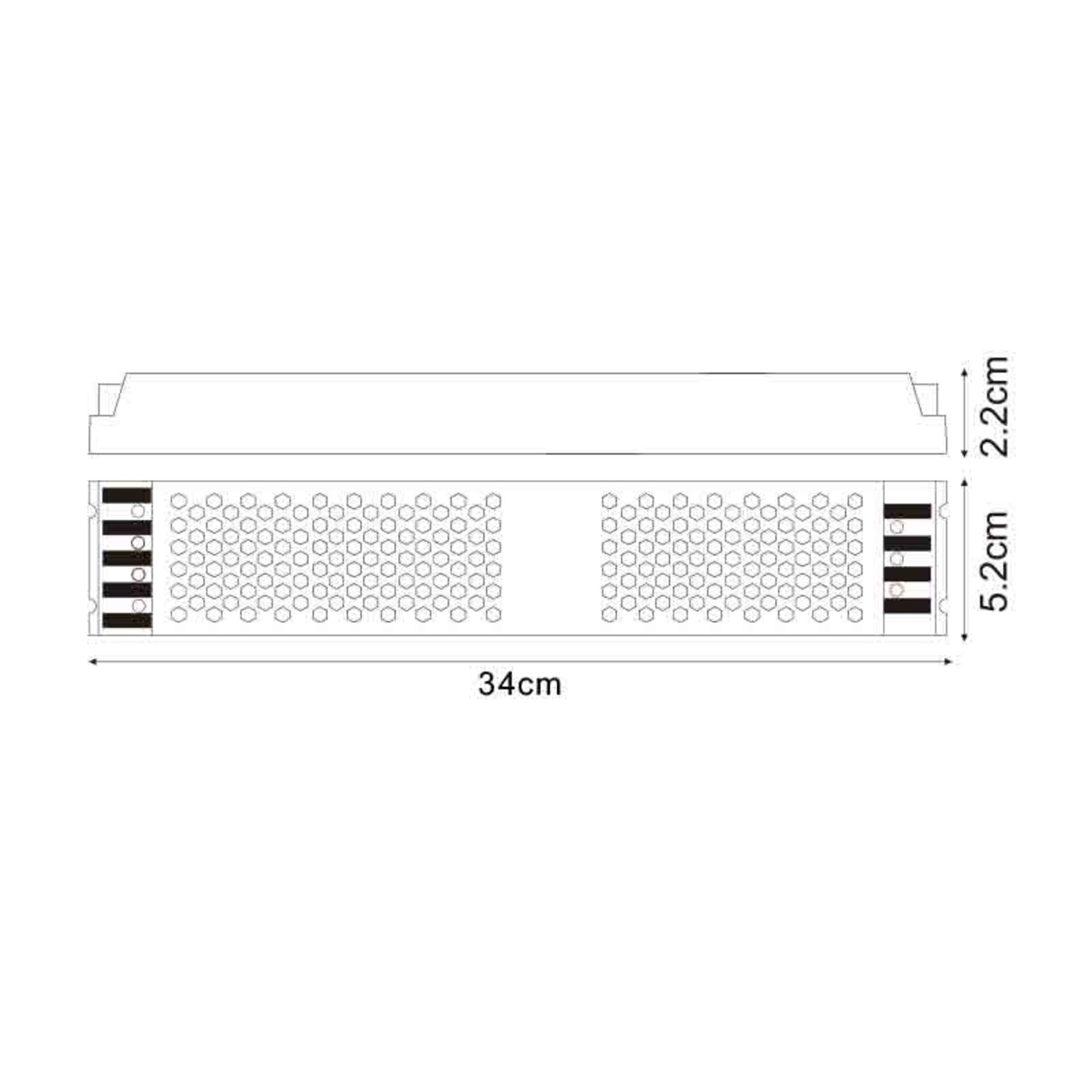 Fuentes de alimentación Slim para tiras LED 400W 12VDC - 2
