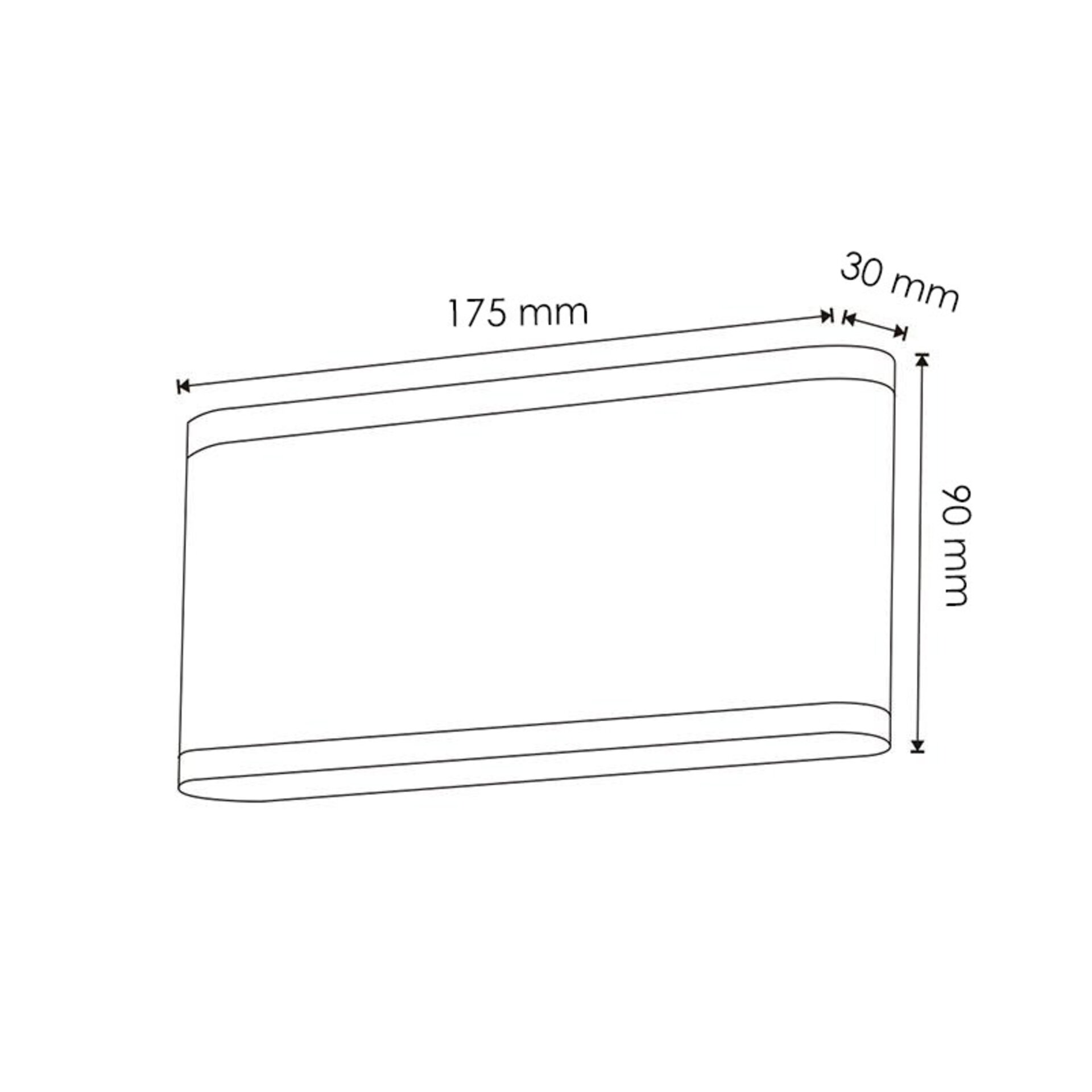 Aplique de pared Led Nian 10W - 2