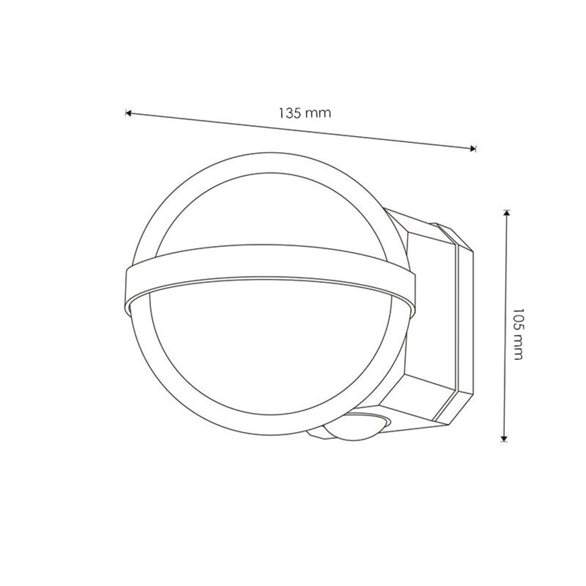 Aplique de pared Led World 10W - 2